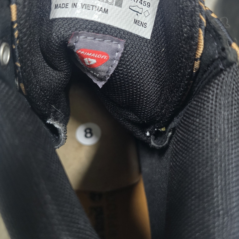 Timberland Men's Black and Tan Boots - Picture 9 of 10